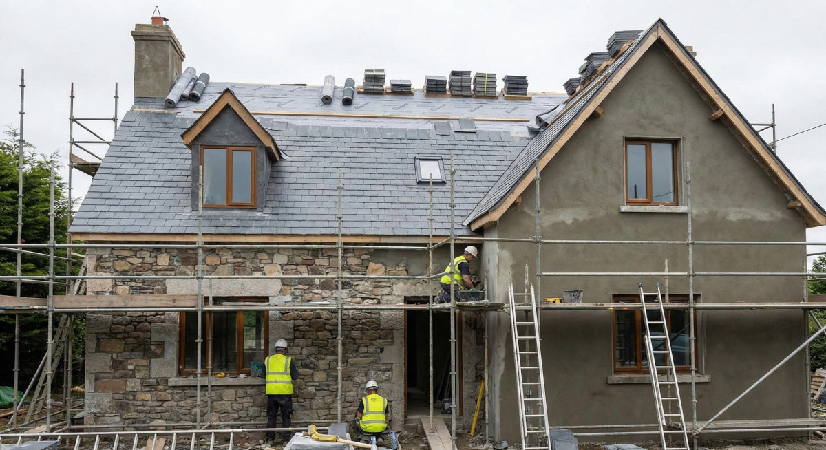 L'équipe Lagrene sur un chantier